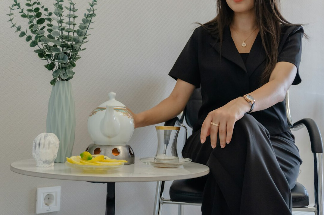 Portrait of a female psychologist in a bright office